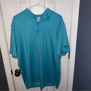 Callaway Men's Teal Polo Shirt